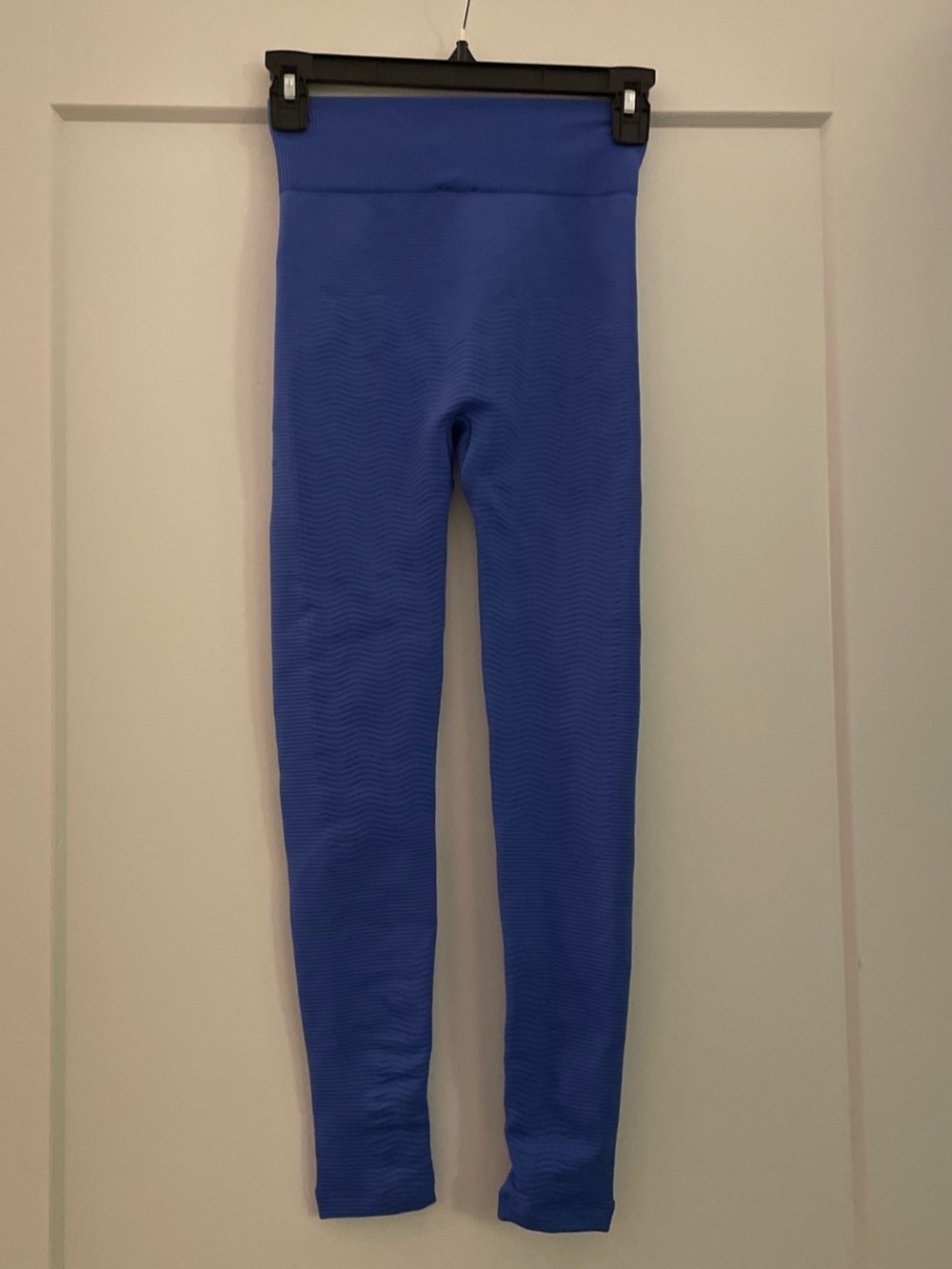 Wolford Kids Royal Blue Textured Leggings